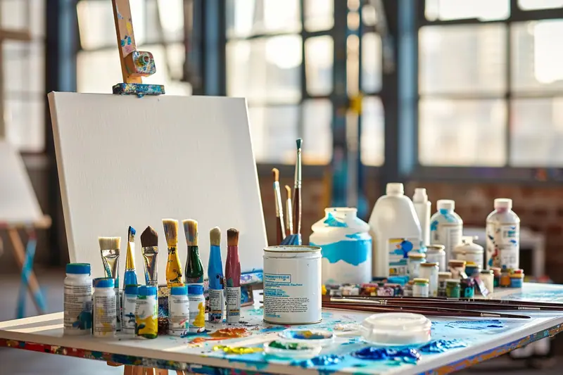 Préparation d’un mur peint en glycéro avant application d’une sous-couche acrylique