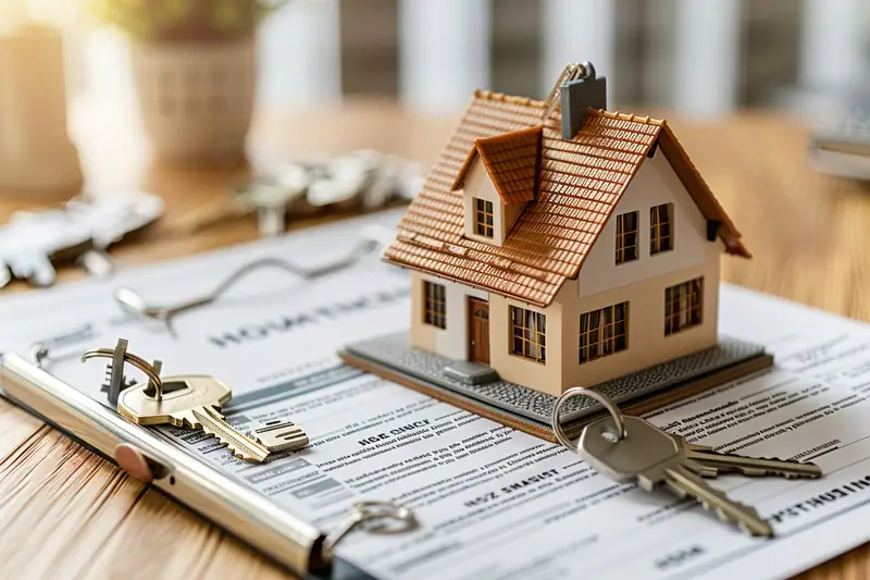 Couple comparant les garanties d’une assurance habitation dans un salon lumineux